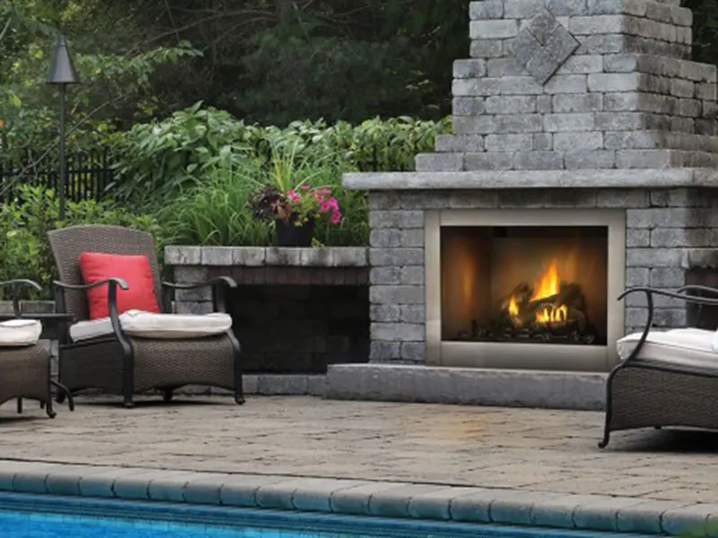 Napoleon Riverside Clean Face Outdoor Gas Fireplace